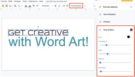 how to edit word art in google slides and why it's important for visual storytelling