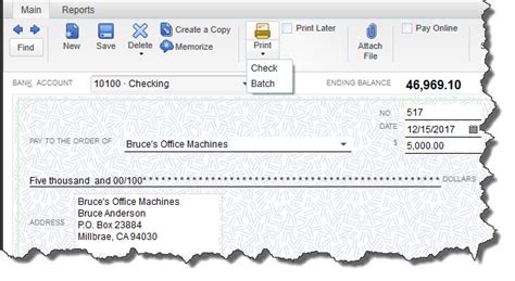 how to print a check from quickbooks online and why you should keep your receipts organized