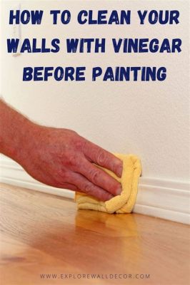 how to wash walls before painting